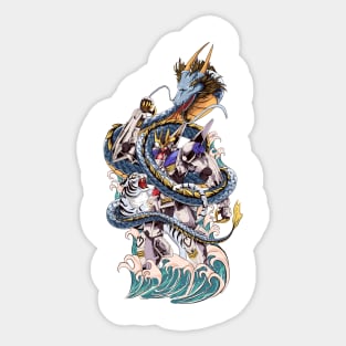 Barbatos Lupus Rex Fight Sticker